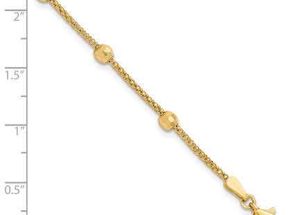 14k Yellow Gold Chain Bracelets Style FB1993 - Classique Jewelry Inc.