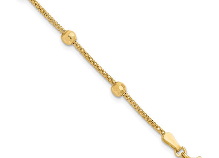 14k Yellow Gold Chain Bracelets Style FB1993 - Classique Jewelry Inc.