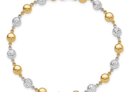 14k Two-tone Bracelets Style FB1994 - Classique Jewelry Inc.