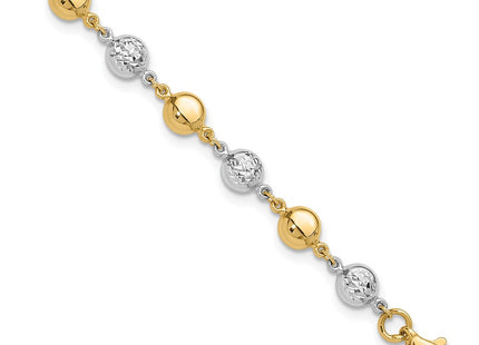 14k Two-tone Bracelets Style FB1994 - Classique Jewelry Inc.
