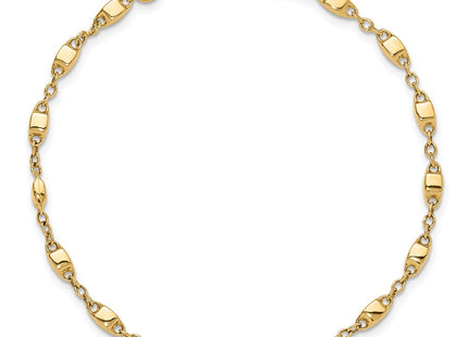 14K gold bracelet, further view