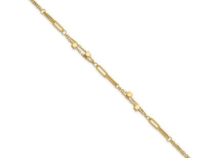 14k Yellow Gold Bracelets Style FB1996 - Classique Jewelry Inc.