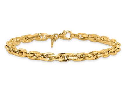 14k Yellow Gold Bracelets Style FB2002 - Classique Jewelry Inc.