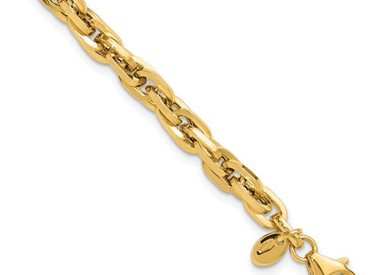 14k Yellow Gold Bracelets Style FB2002 - Classique Jewelry Inc.
