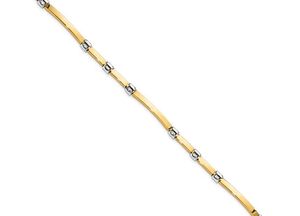 14k Two-tone Bracelets Style FB2016 - Classique Jewelry Inc.