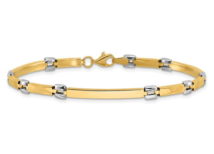 14k Two-tone Bracelets Style FB2016 - Classique Jewelry Inc.