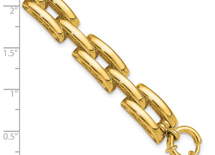 14k Yellow Gold Bracelets Style FB2021 - Classique Jewelry Inc.