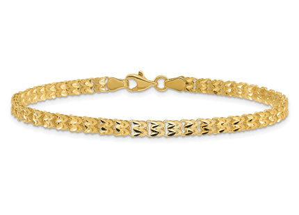 14K gold bracelet, another view