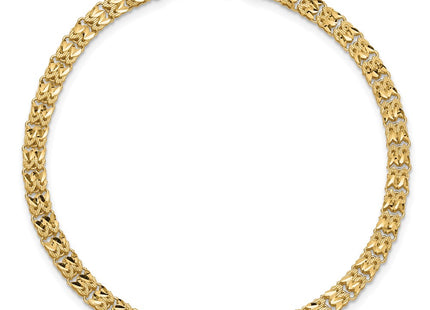14K gold bracelet, further view