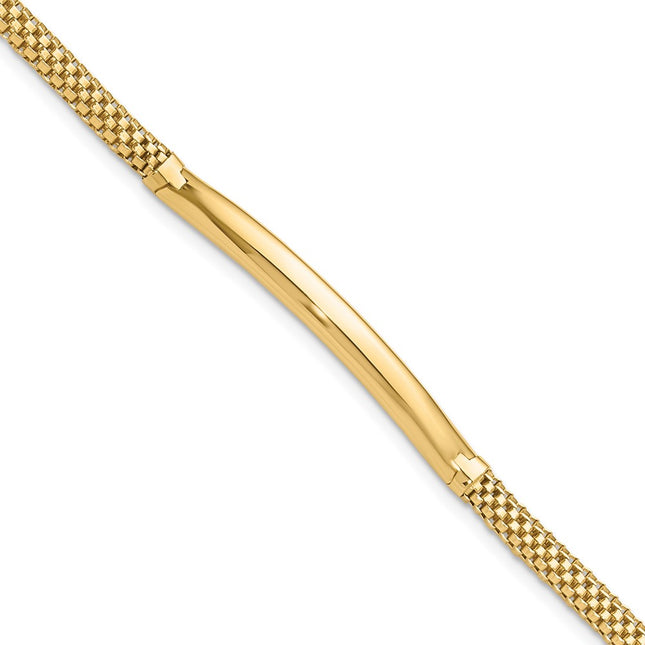 14k Yellow Gold Bracelets Style FB2030 - Classique Jewelry Inc.
