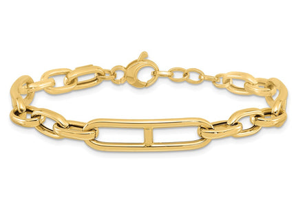 14k Yellow Gold Bracelets Style FB2033 - Classique Jewelry Inc.