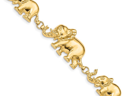 14k Yellow Gold Bracelets Style FB372 - Classique Jewelry Inc.