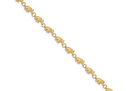 14k Yellow Gold Bracelets Style FB397 - Classique Jewelry Inc.