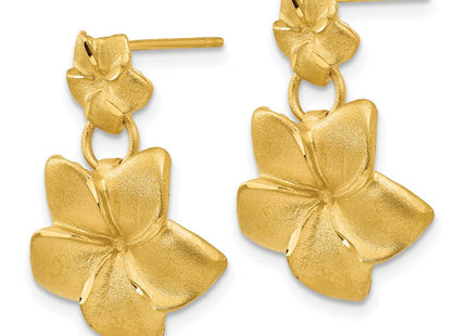 14k Yellow Gold Earrings Style FB559E - Classique Jewelry Inc.