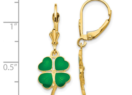 14k Yellow Gold Earrings Style FB585E - Classique Jewelry Inc.