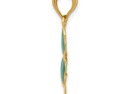 14k Yellow Gold Pendants Style FB594 - Classique Jewelry Inc.