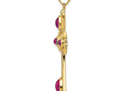 14k Yellow Gold Pendants Style FB597 - Classique Jewelry Inc.