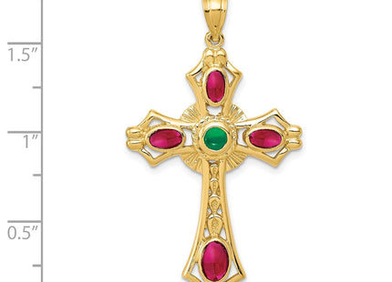 14k Yellow Gold Pendants Style FB597 - Classique Jewelry Inc.
