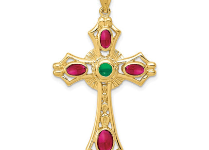 14k Yellow Gold Pendants Style FB597 - Classique Jewelry Inc.