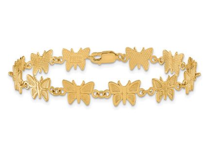 14k Yellow Gold Bracelets Style FB721 - Classique Jewelry Inc.