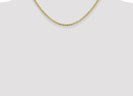 14K gold anchor link anchor chain