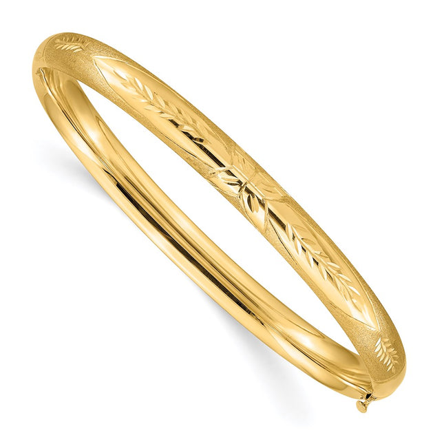 14k Yellow Gold Bracelets Style FE4 - Classique Jewelry Inc.