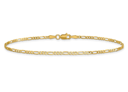 14k Yellow Gold Bracelets Style FFL050 - Classique Jewelry Inc.