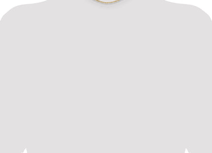 14K Flat Figaro with Lobster Clasp Chain (Style FFL060-14)