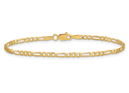14k Yellow Gold Bracelets Style FFL060 - Classique Jewelry Inc.