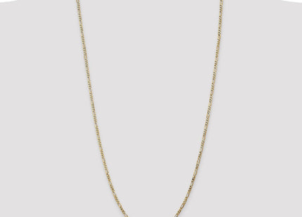 14K Flat Figaro with Lobster Clasp Chain (Style FFL070-30)