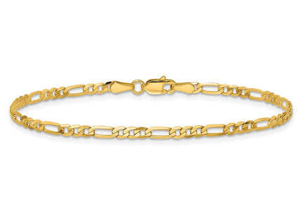 14k Yellow Gold Bracelets Style FFL070 - Classique Jewelry Inc.