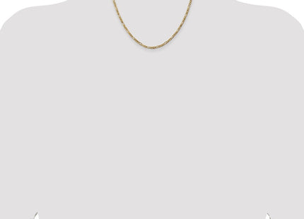 14k Yellow Gold Chains Style FFL080 - Classique Jewelry Inc.
