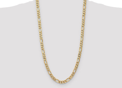 14k Yellow Gold Chains Style FFL180 - Classique Jewelry Inc.