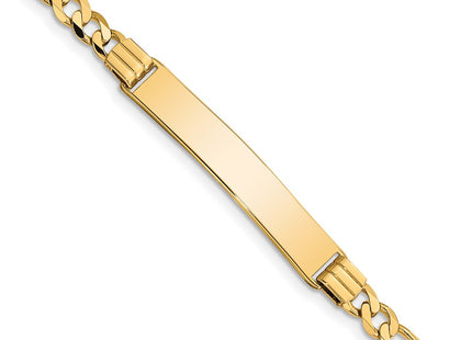 14k Yellow Gold Chain Bracelets Style FIG110ID - Classique Jewelry Inc.