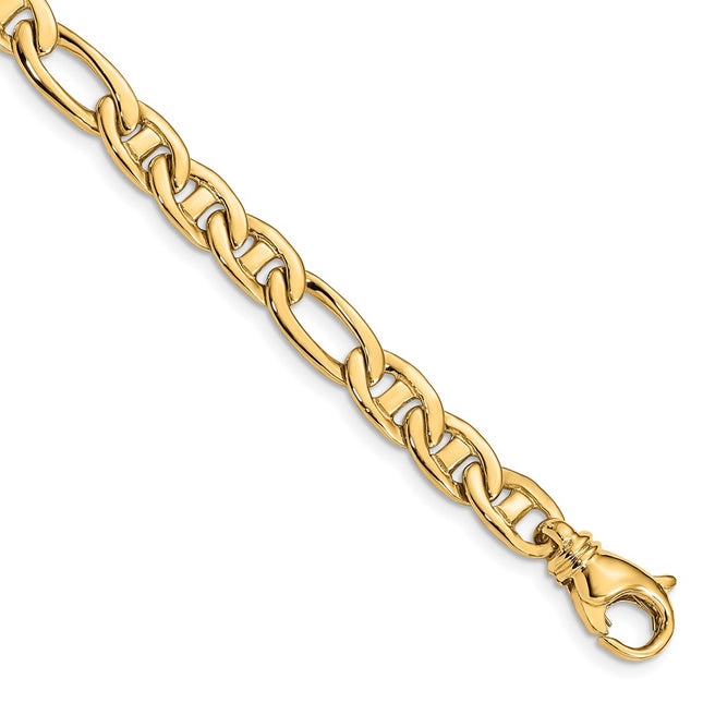 14k Yellow Gold Bracelets Style FL438 - Classique Jewelry Inc.
