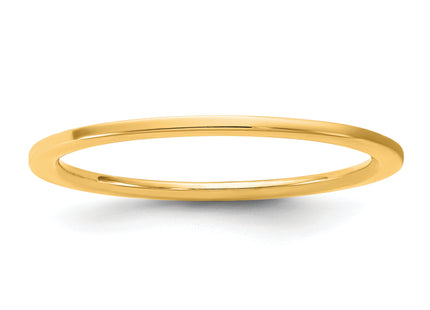 14K yellow gold band, alternate view