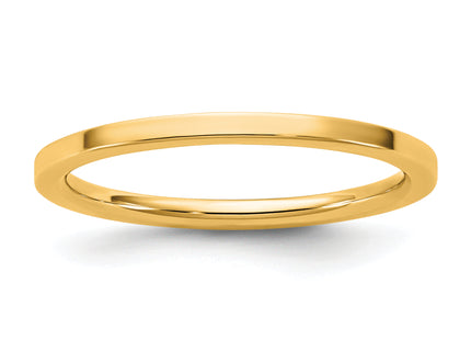 14K yellow gold band, another view