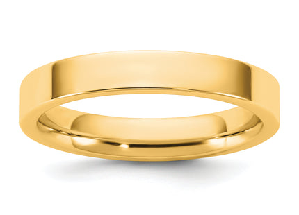 14K yellow gold band, further view