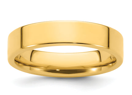 14K yellow gold band