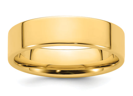 14K yellow gold band, another view