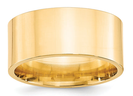 14K Yellow Gold Standard Flat Comfort Fit Band