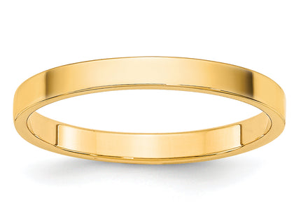 14K yellow gold band