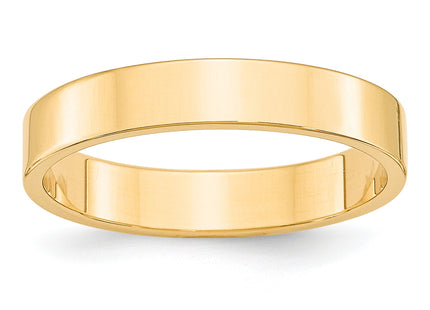 14K yellow gold band, further view