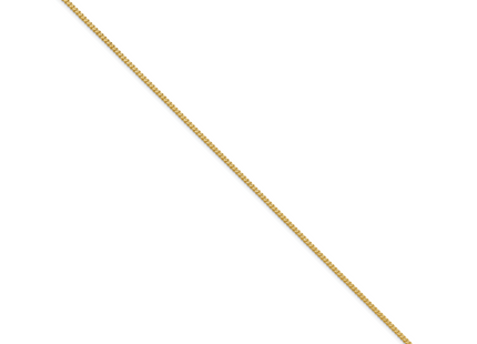 14K Franco with Lobster Clasp Bracelet, 7 x 1mm