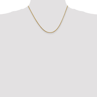 14K Franco with Lobster Clasp Chain (Style FRA040-18)