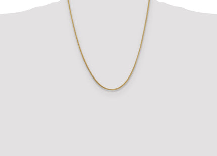 14K Franco with Lobster Clasp Chain (Style FRA040-22)
