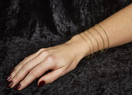 14k Yellow Gold Bracelets Style FRA050 - Classique Jewelry Inc.