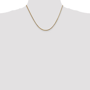 14K Franco with Lobster Clasp Chain (Style FRA050-18)