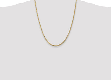 14K Franco with Lobster Clasp Chain (Style FRA065-22)