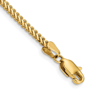 14K Franco with Lobster Clasp Bracelet (Style FRA065-7)